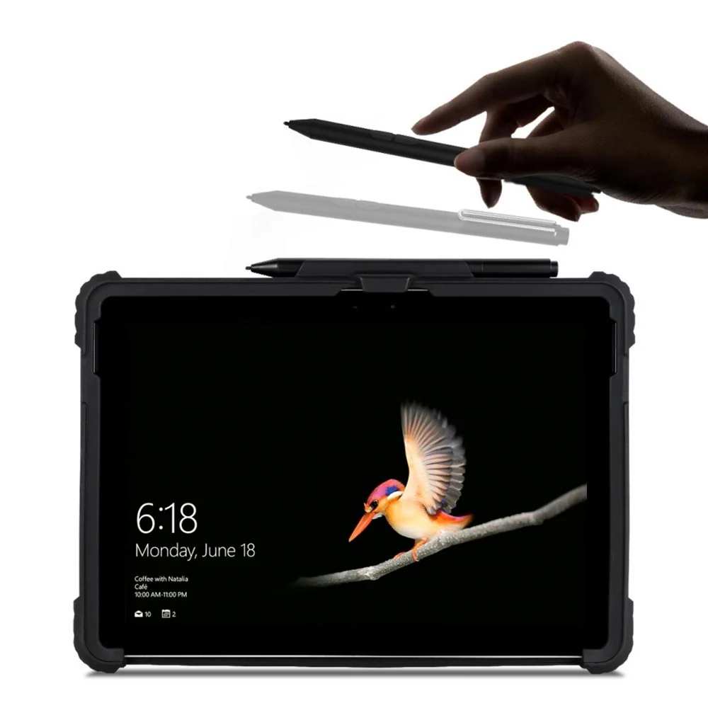 KSN-MS-SFGO | Microsoft Surface Go 4 / Go 3 / Go 2 / Go | Protective Rugged Case with Pen Holder - Image 5