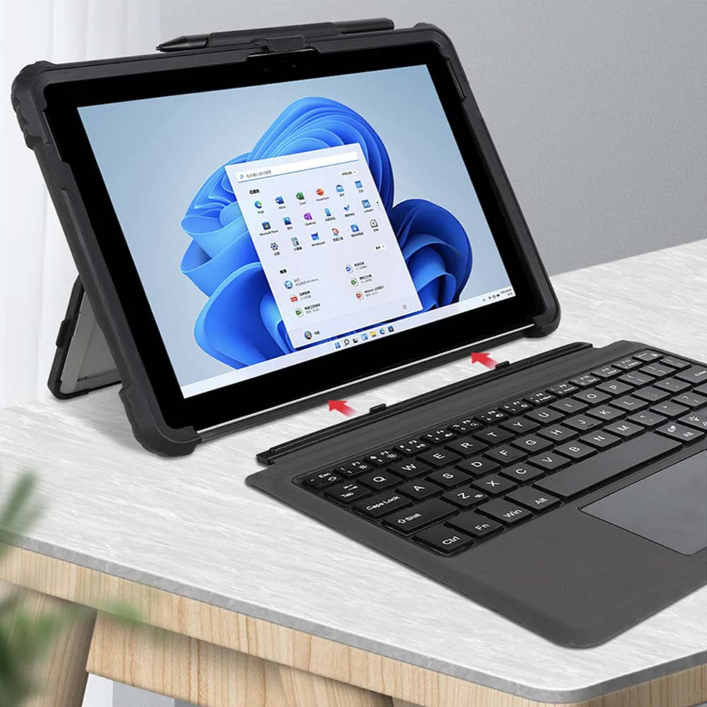 KSN-MS-SFPR9 | Microsoft Surface Pro 11 / 10 / 9 | Protective Rugged Case with Pen Holder - Image 4