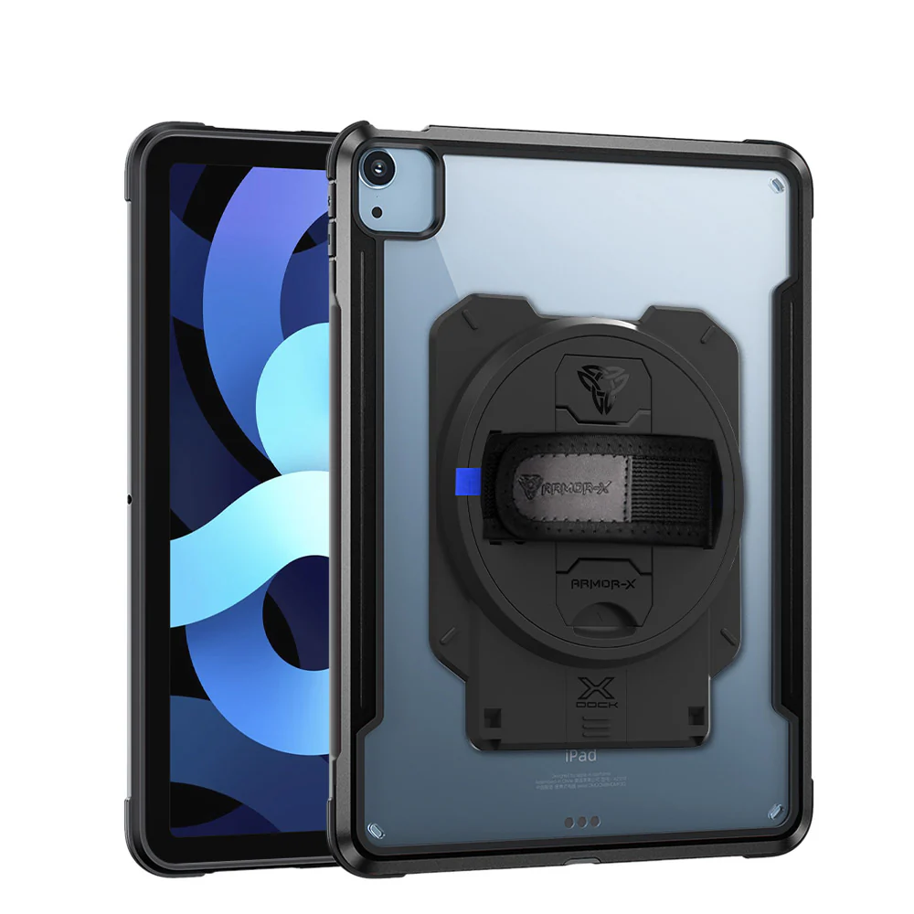 LAN-iPad-A4 | iPad Air 4 2020 / iPad Air 5 2022 | Metal Protective Shockproof Case With X-DOCK Modular Eco-System - Image 11