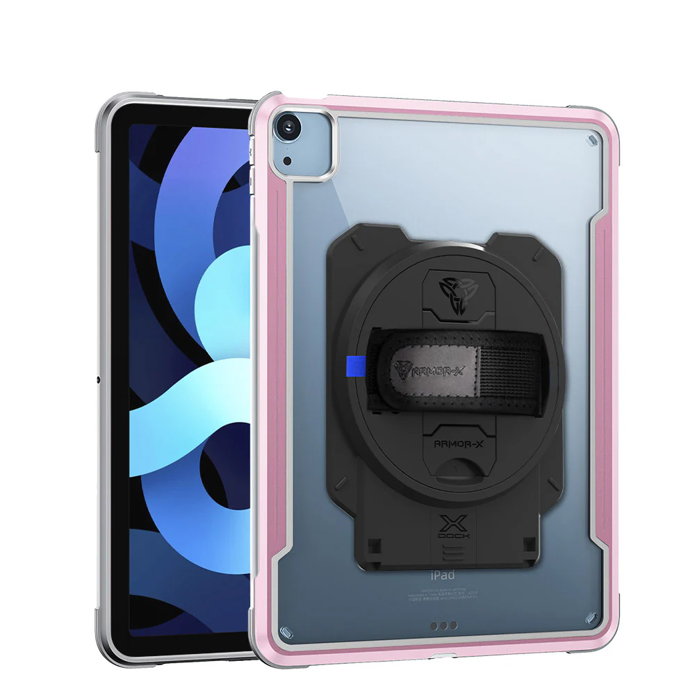 LAN-iPad-A4 | iPad Air 4 2020 / iPad Air 5 2022 | Metal Protective Shockproof Case With X-DOCK Modular Eco-System - Image 13