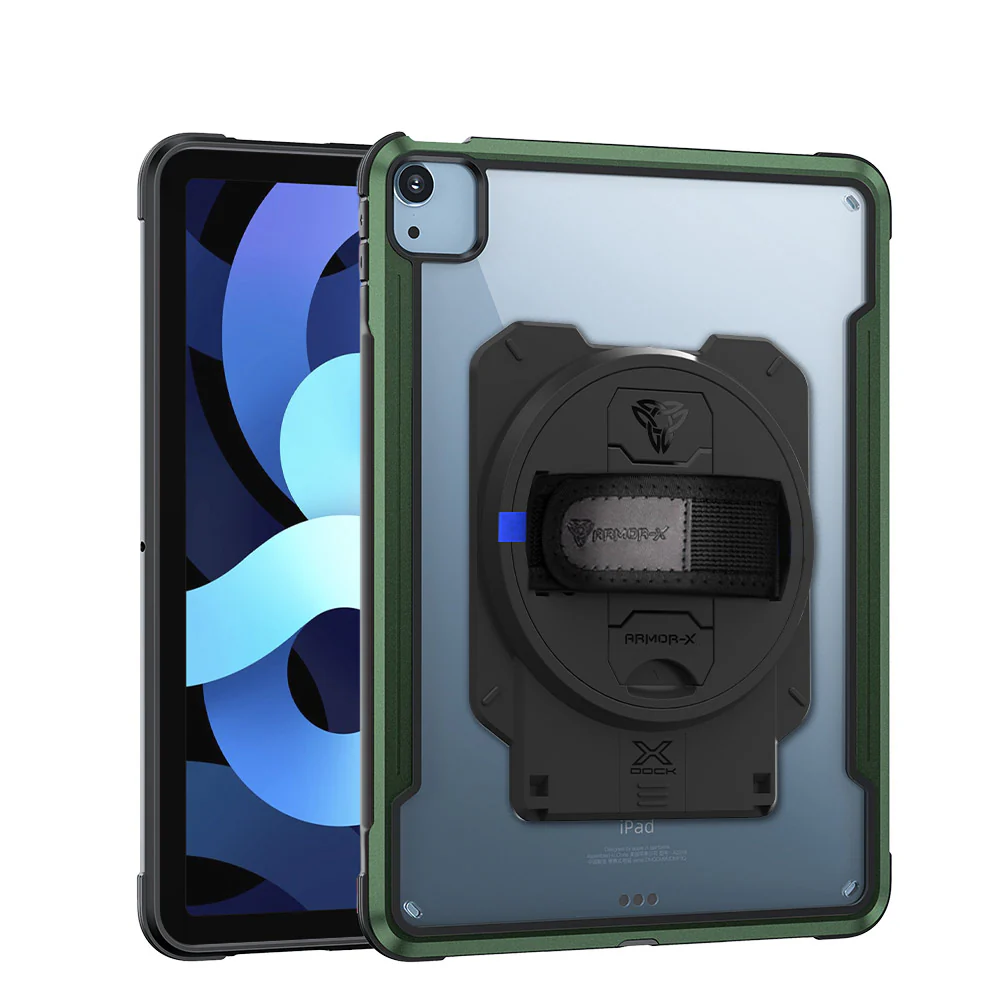 LAN-iPad-A4 | iPad Air 4 2020 / iPad Air 5 2022 | Metal Protective Shockproof Case With X-DOCK Modular Eco-System - Image 15