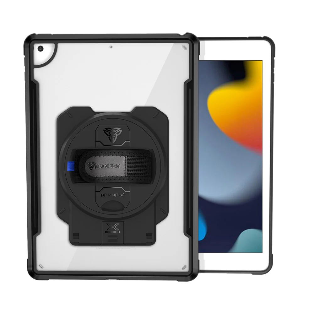 LAN-iPad-N3 | iPad 10.2 (7th & 8th & 9th Gen.) 2019 / 2020 / 2021 | Metal Protective Shockproof Case With X-DOCK Modular Eco-System - Image 11