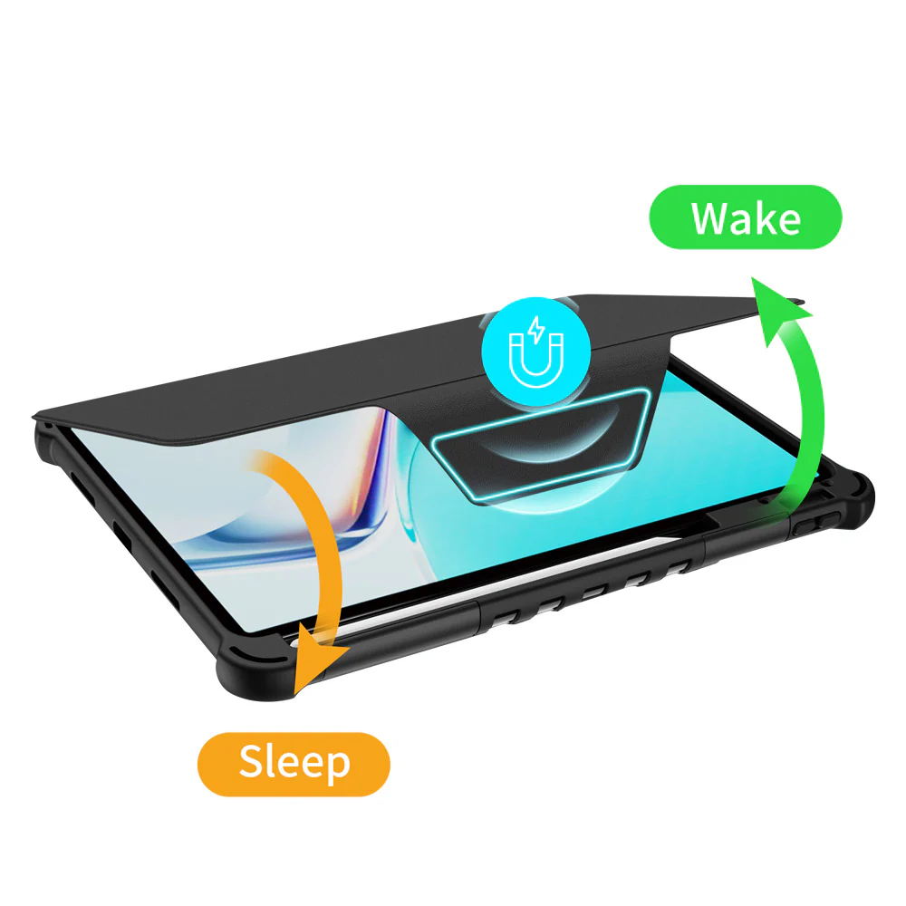 LCV-HW-MTP_DBY | Huawei MatePad 11 (2021) DBY-W09 | 360 Degree Rotating Stand Magnetic Smart Cover - Image 4