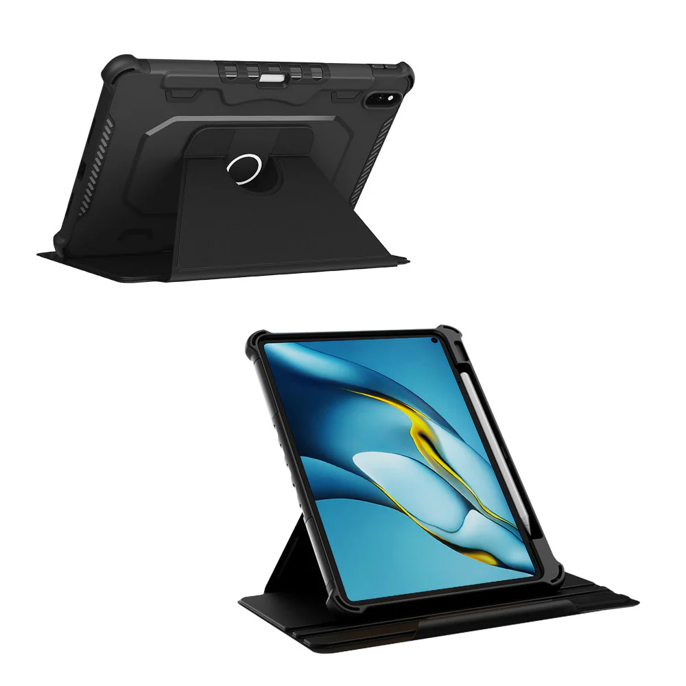 LCV-HW-MTPP-10.8 | Huawei MatePad Pro 10.8 (2021) MRR-W29 | 360 Degree Rotating Stand Magnetic Smart Cover - Image 3