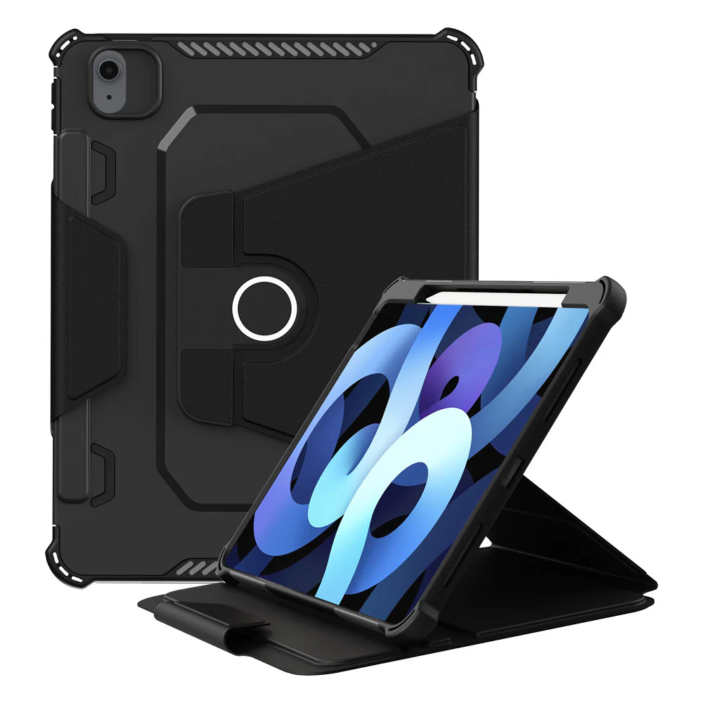 LCV-iPad-A4 | iPad Air 11 (M2) / (M3) / (M4) | 360 Degree Rotating Stand Magnetic Smart Cover
