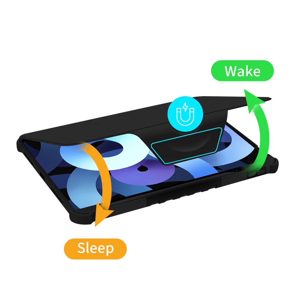 LCV-iPad-A4 | iPad Air 11 (M2) / (M3) / (M4) | 360 Degree Rotating Stand Magnetic Smart Cover - Image 3