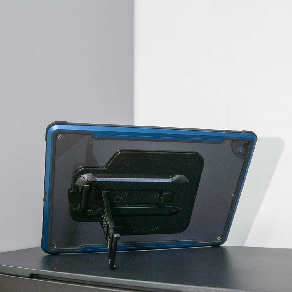 LXS-iPad-A4 | iPad Air 4 2020 / Air 5 2022 | Metal Protective Shockproof Case with hand strap kick-stand & X-Mount - Image 7