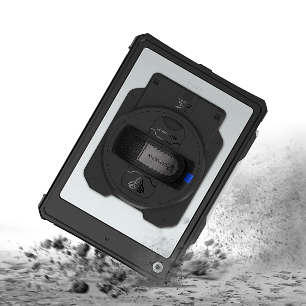 MAK-A10S | iPad 10.2 (7th & 8th & 9th Gen.) 2019 / 2020 / 2021 | IP68 Waterproof, Shock & Dust Proof Case With X-DOCK Modular Eco-System, Keyboard Connector & Pencil Holder - Image 11