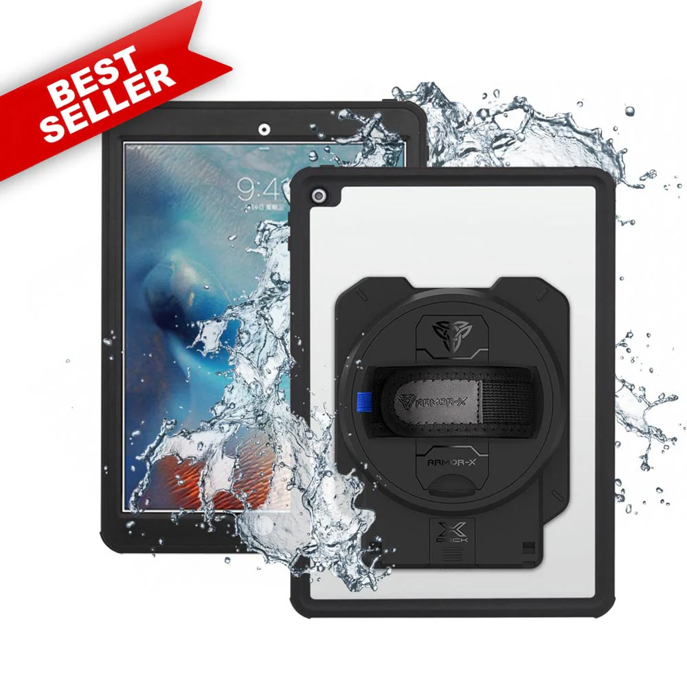 MAN-A8S | iPad Air (3rd Gen.) 2019 | IP68 Waterproof, Shock & Dust Proof Case With X-DOCK Modular Eco-System