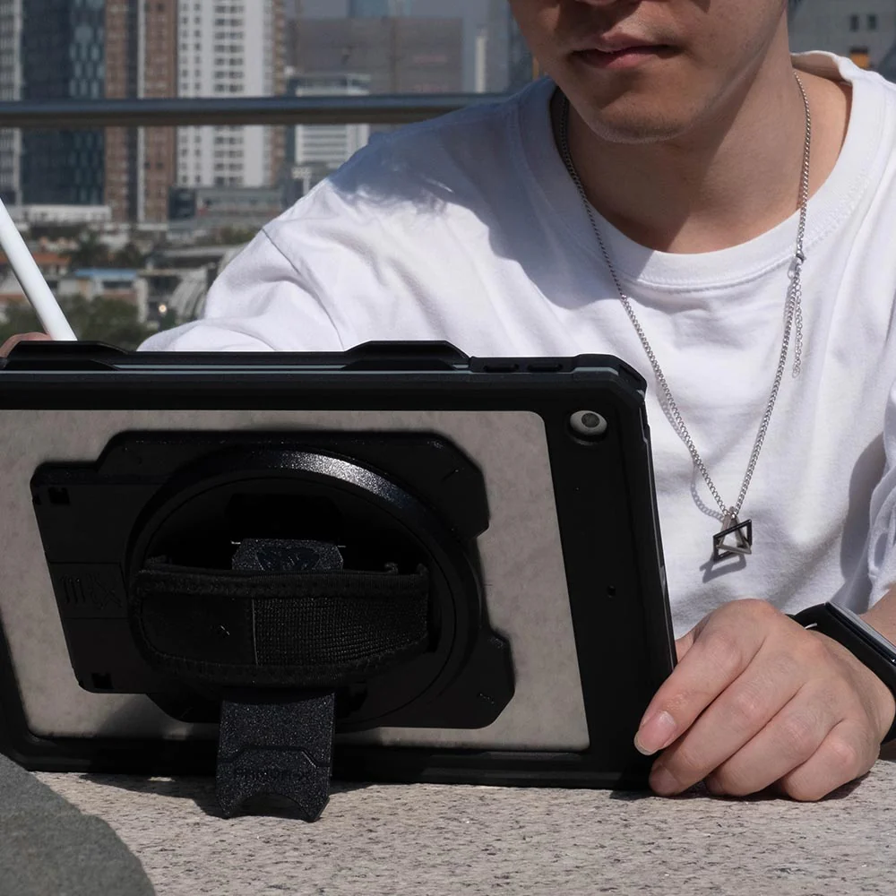 MAN-iPad-A5PN | iPad Air 11 (M2) / (M3) / (M4) | IP68 Waterproof, Shock & Dust Proof Case With X-DOCK Modular Eco-System & Pencil Holder Supports Apple Pencil Pro Wireless Charging - Image 2