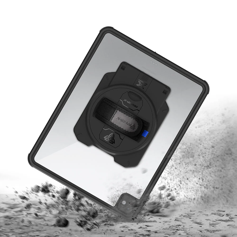 MAN-iPad-PR10 | iPad Pro 13 (M4) / (M5) | IP68 Waterproof, Shock & Dust Proof Case With X-DOCK Modular Eco-System - Image 12