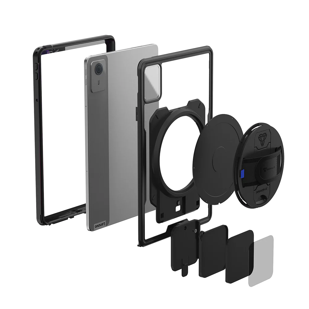 MAN-LN-M11 | Lenovo Tab M11 / K11 TB330 | IP68 Waterproof, Shock & Dust Proof Case With X-DOCK Modular Eco-System - Image 10