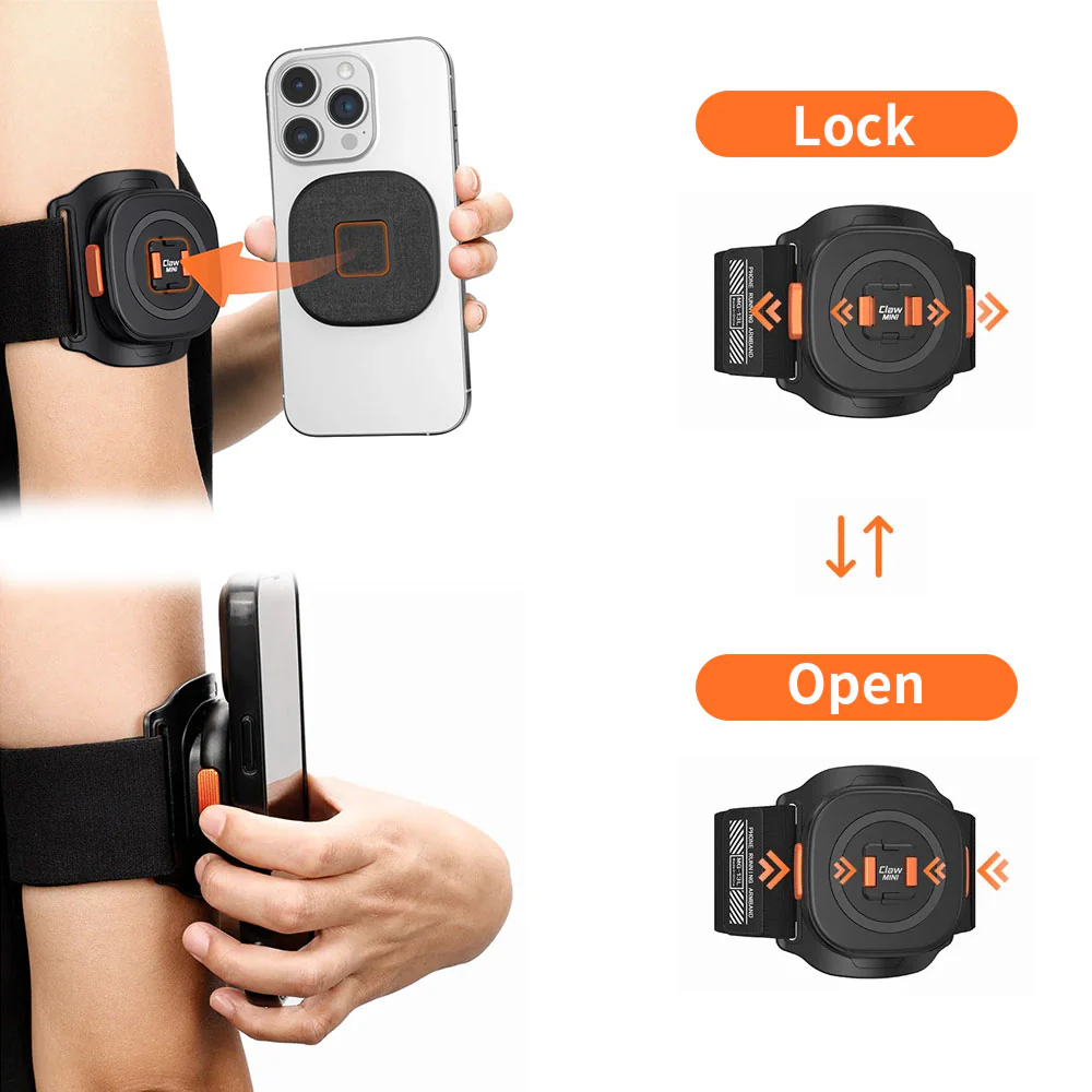 MGQ-01 | Magnetic Quick Release Armband Mount | Design for Phone - Image 4