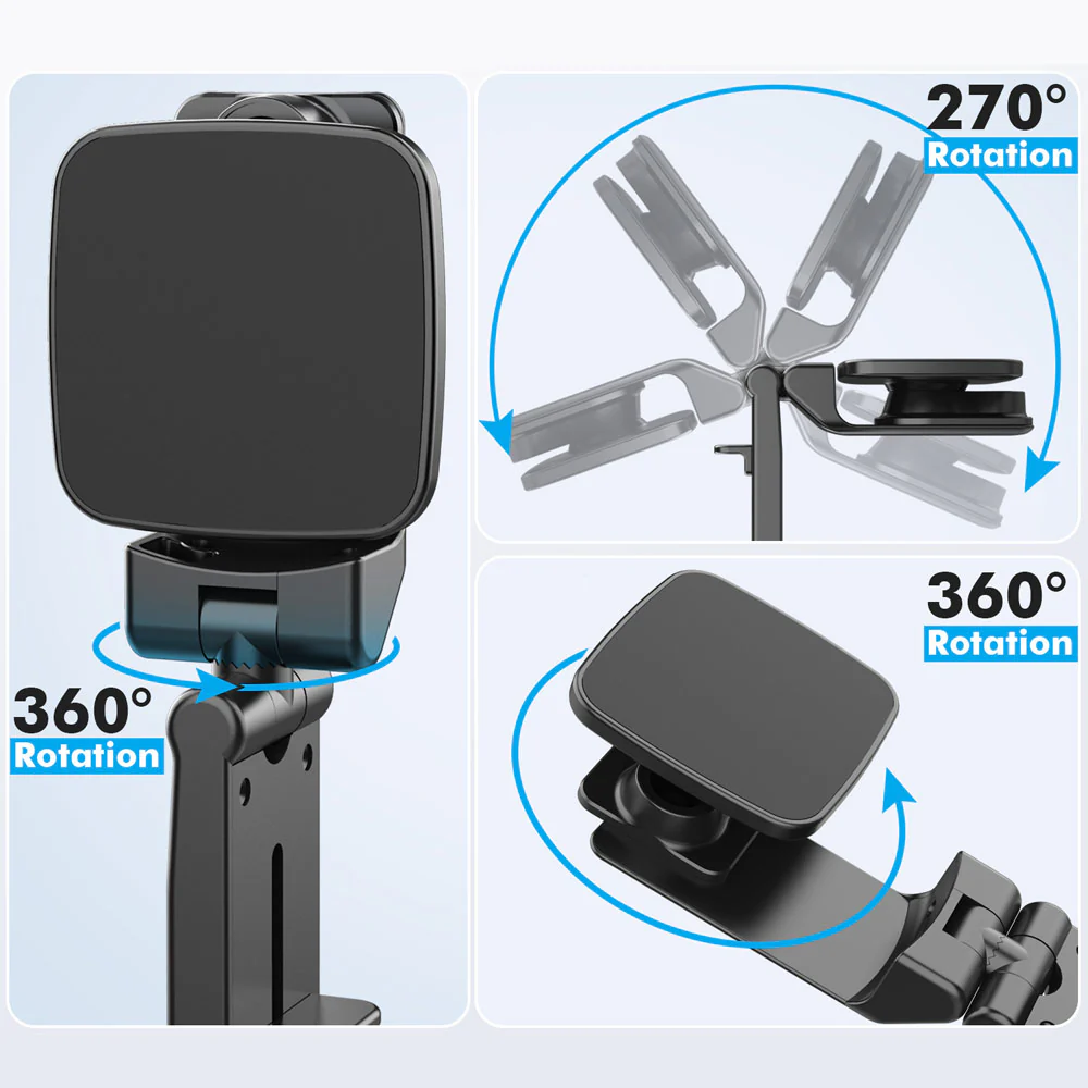 MGS-HSR01 | Foldable Clamp MagSafe Mount (without Charger) | Design for iPhone - Image 5