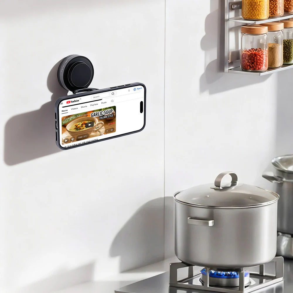 MGS-T28-2 | Vacuum-lock Suction Magnetic Mount (without Charger) | Design for iPhone & Smartphone - Image 4