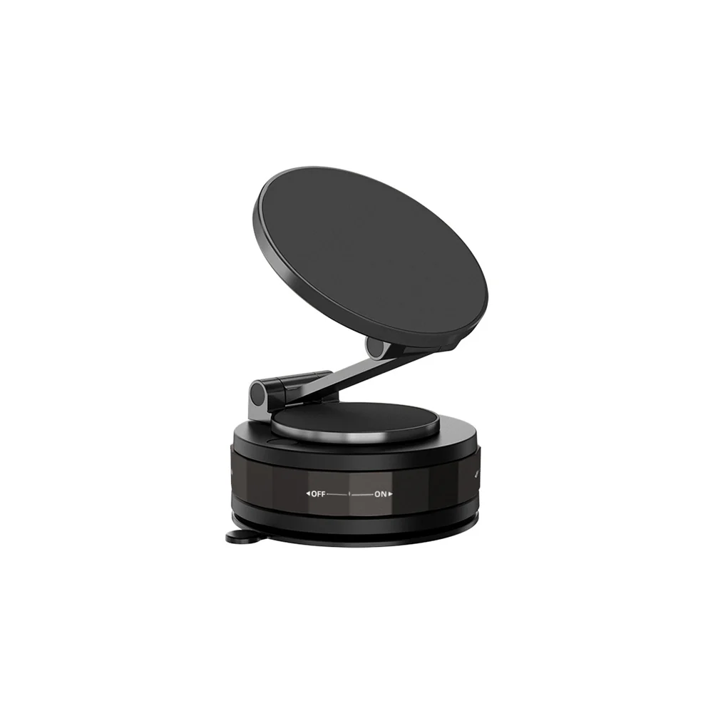 MGS-T30-2 | Vacuum-lock Suction Magnetic Mount (without Charger) | Design for iPhone & Smartphone