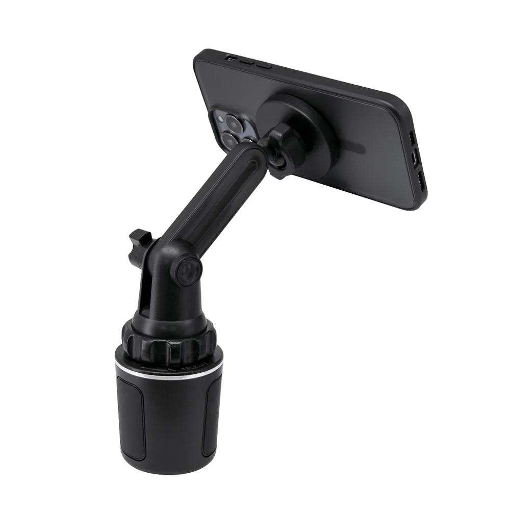 MGS-X107 | Phone Cup Holder For Car Mount | MagSafe / Pixelsnap 15W Fast Charger | Design for iPhone & Smartphone - Image 4