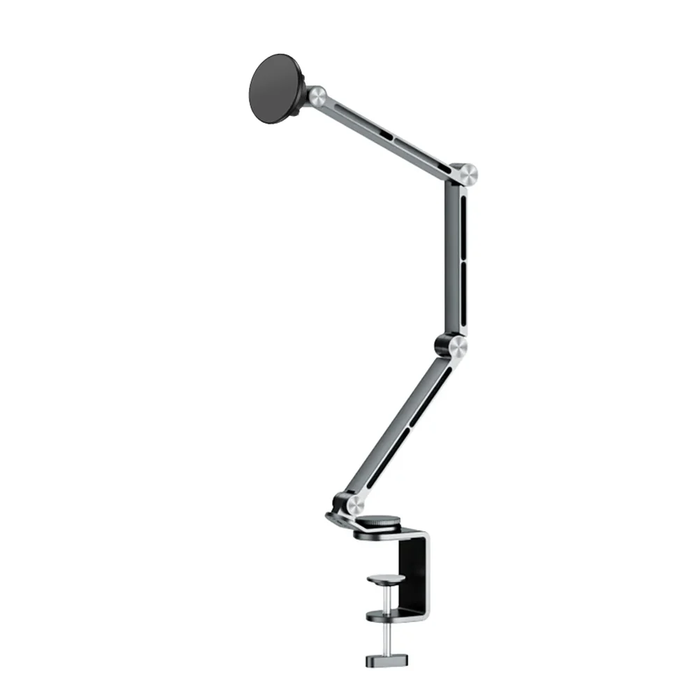 MGS-X143 | Foldable Arm Desk Clamp Mount | MagSafe / Pixelsnap 15W Fast Charger | Design for iPhone & Smartphone - Image 5