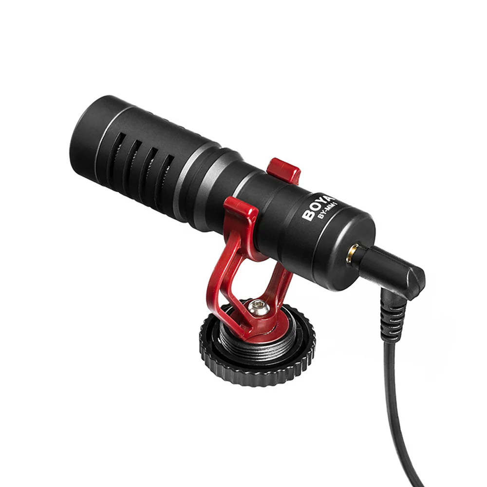 MIC-BYMM1 | Video Camera Microphone With Shock Mount Deadcat Windscreen - Image 5