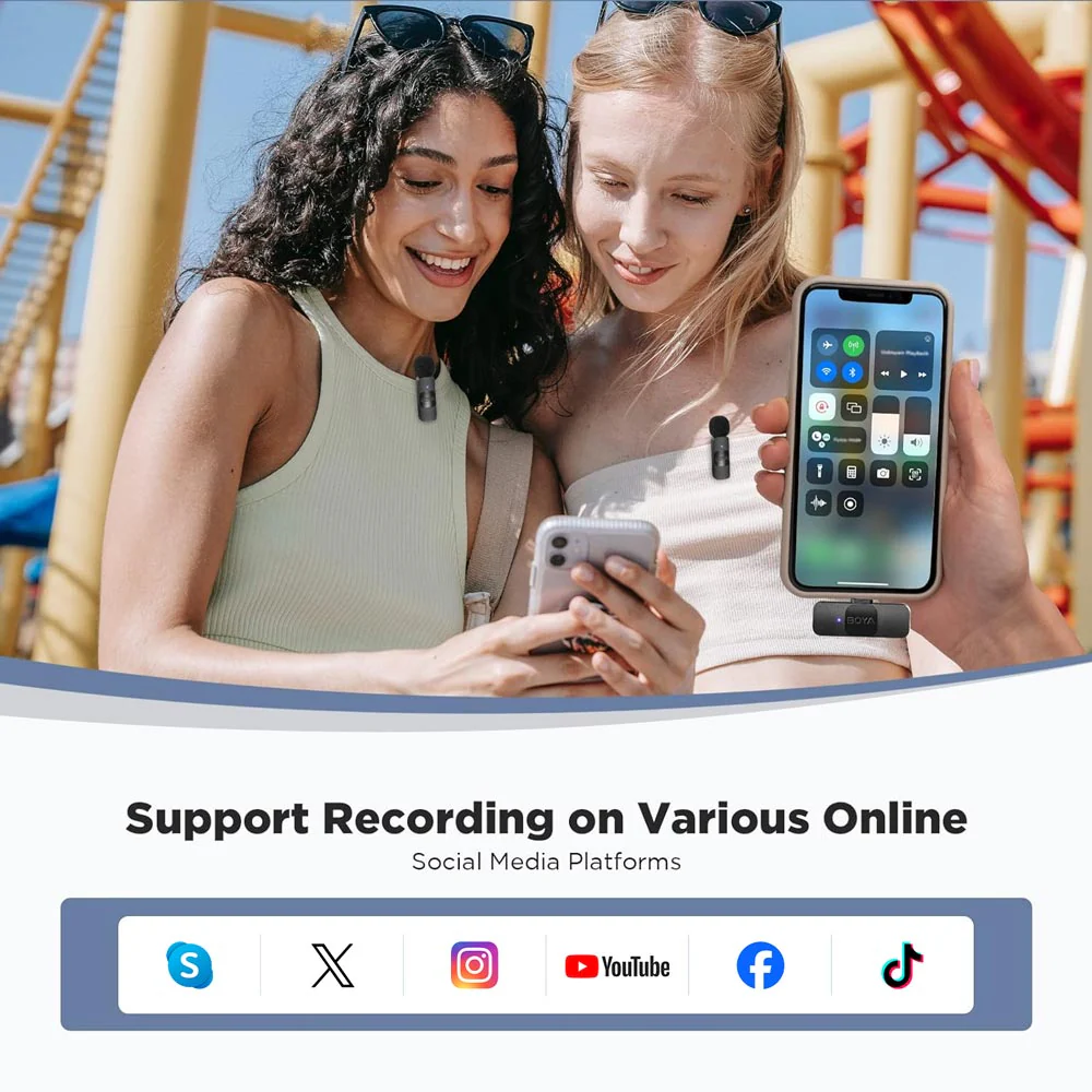MIC-LAV4 | Professional Wireless Lavalier Microphone - Image 2