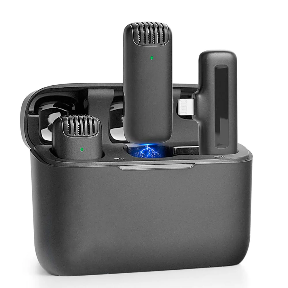 MIC-LAV1 | Wireless Lavalier Microphone with Charging Case - Image 6