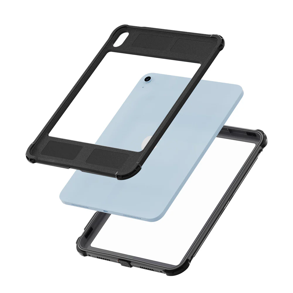 MKN-iPad-N5 | iPad 10.9 (10th Gen.) | IP68 Waterproof Case W/ Keyboard Connector, Pencil Holder - Image 2