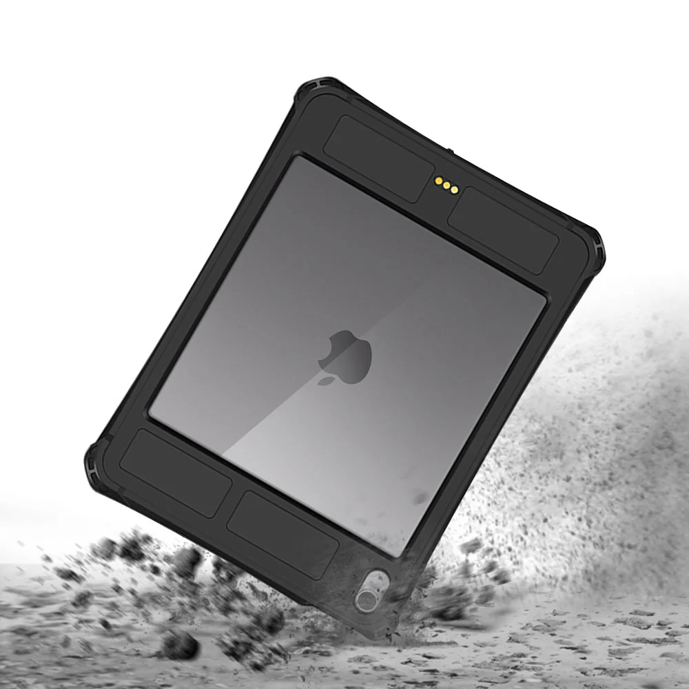 MKN-iPad-A5 | iPad Air 4 2020 / Air 5 2022 | IP68 Waterproof Case W/ Pencil Holder Compatible with Magic Keyboard - Image 7