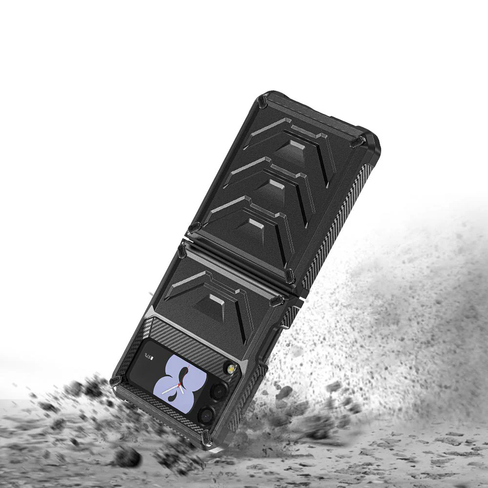 MLN-SS21-ZFLIP35G | Samsung Galaxy Z Flip3 5G SM-F711 | Military Grade Shockproof Case - Image 2