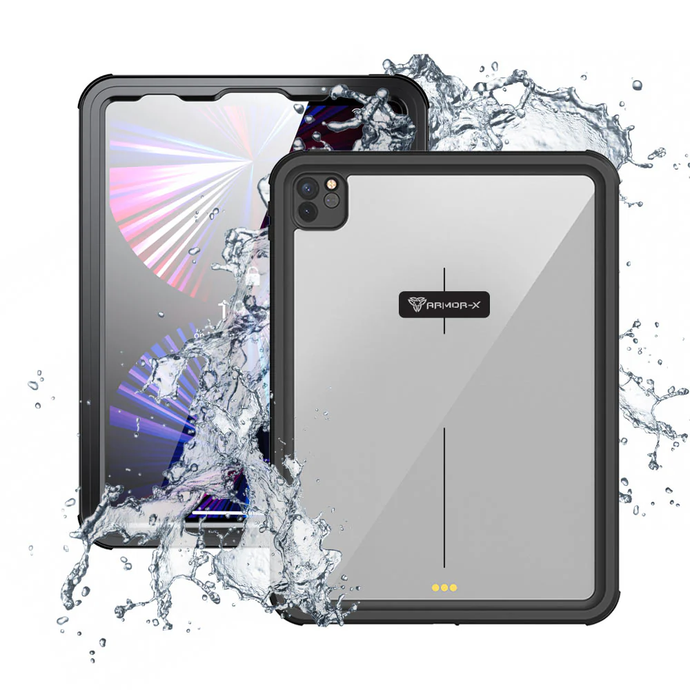 MN-A15S | iPad Pro 11 ( 3rd / 4th Gen ) 2021 / 2022 | IP68 Waterproof, Shock & Dust Proof Case