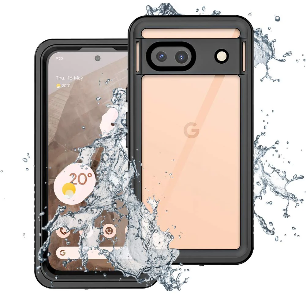 MN-GG24-PXL8A | Google Pixel 8a Waterproof Case | IP68 Shock & Water Proof Cover