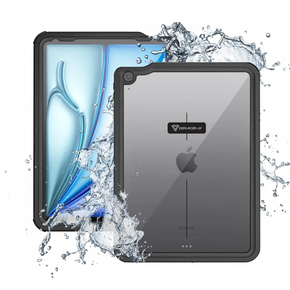 MN-iPad-A5 | iPad Air 11 (M4/3/2) / iPad Air (5th/4th) | IP68 Waterproof, Shock & Dust Proof Case