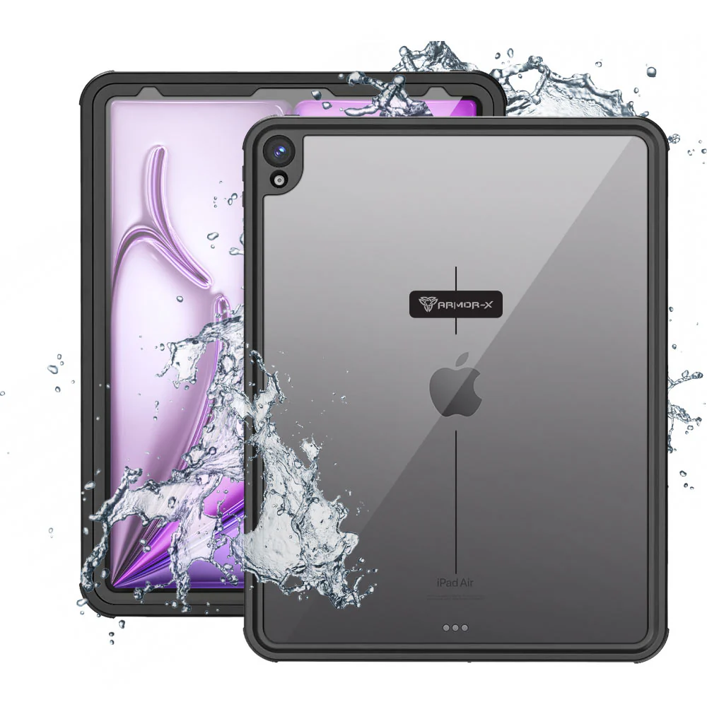 MN-iPad-A6 | iPad Air 13 (M2) / (M3) / (M4) | IP68 Waterproof, Shock & Dust Proof Case