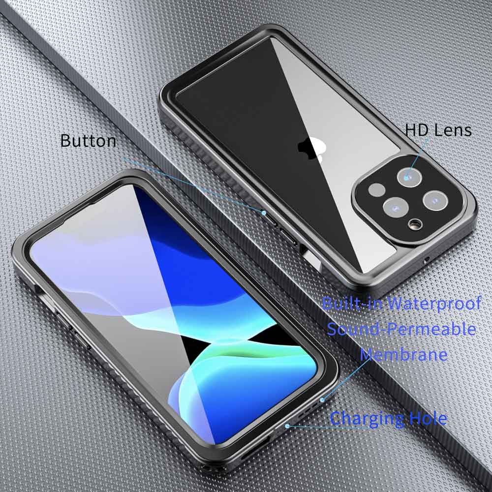 MN-IPH-13PRO | iPhone 13 Pro | Waterproof Case IP68 Shock & Water Proof Cover - Image 4