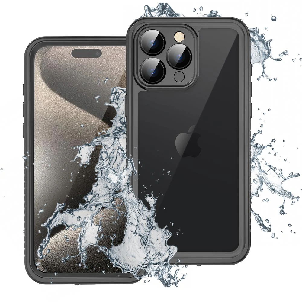 MN-IPH-15PMX | iPhone 15 Pro Max | Waterproof Case IP68 Shock & Water Proof Cover