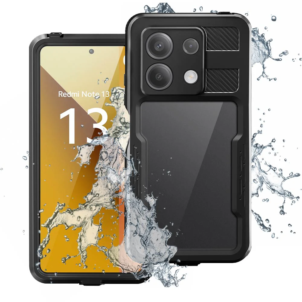 MN-Mi23-RMN135G | Xiaomi Redmi Note 13 5G Waterproof Case | IP68 Shock & Water Proof Cover