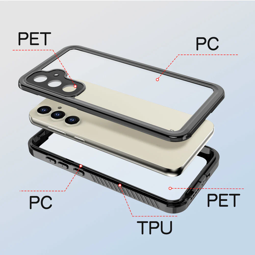 MN-SS23-S23FE | Samsung Galaxy S23 FE 5G SM-S711 Waterproof Case | IP68 Shock & Water Proof Cover - Image 4