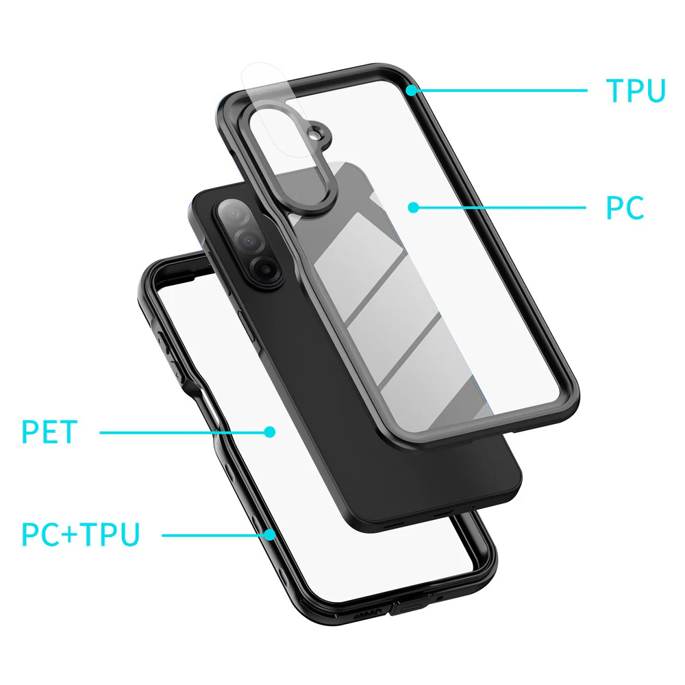 MN-SS25-A175G | Samsung Galaxy A17 5G SM-A176 / A17 4G SM-A175 Waterproof Case | IP68 Shock & Water Proof Cover - Image 2
