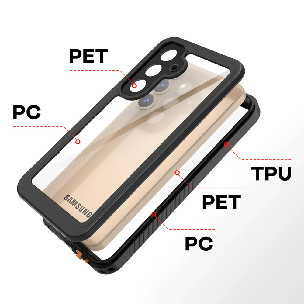 MN-SS25-S25P | Samsung Galaxy S25+ S25 Plus SM-S936 Waterproof Case | IP68 Shock & Water Proof Cover - Image 2
