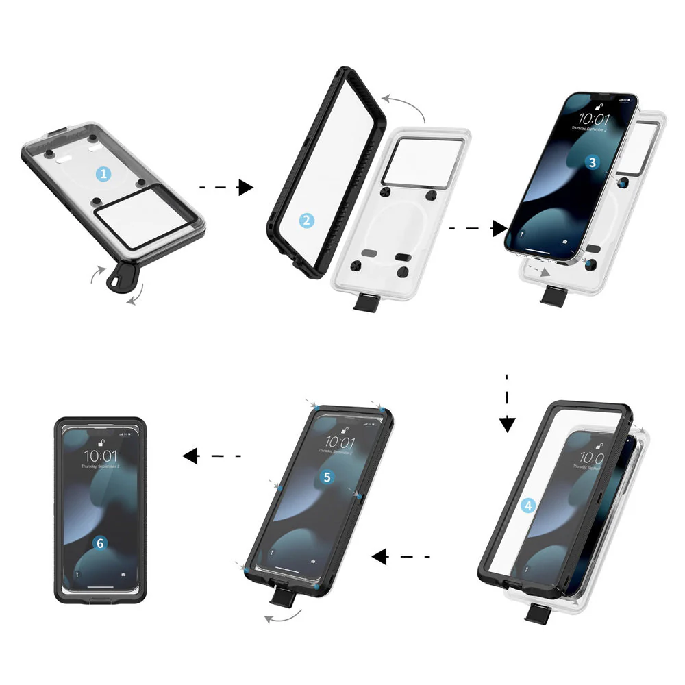 MN-UN1 | Universal Waterproof Phone Case for Oneplus - Image 6