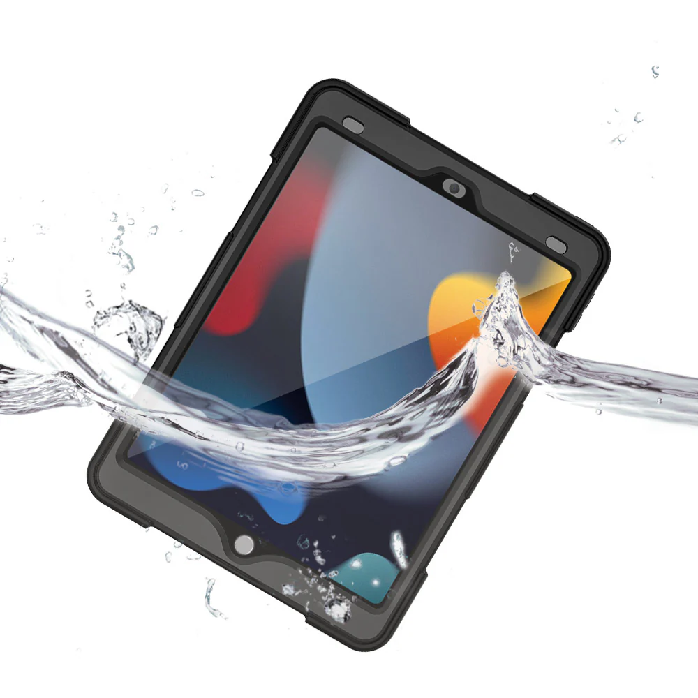 MOC-iPad-N3 | iPad 10.2 (7th & 8th & 9th Gen.) 2019 / 2020 / 2021 | IP68 Waterproof, Shock & Dust Proof Case With Hand Strap & Kickstand - Image 5