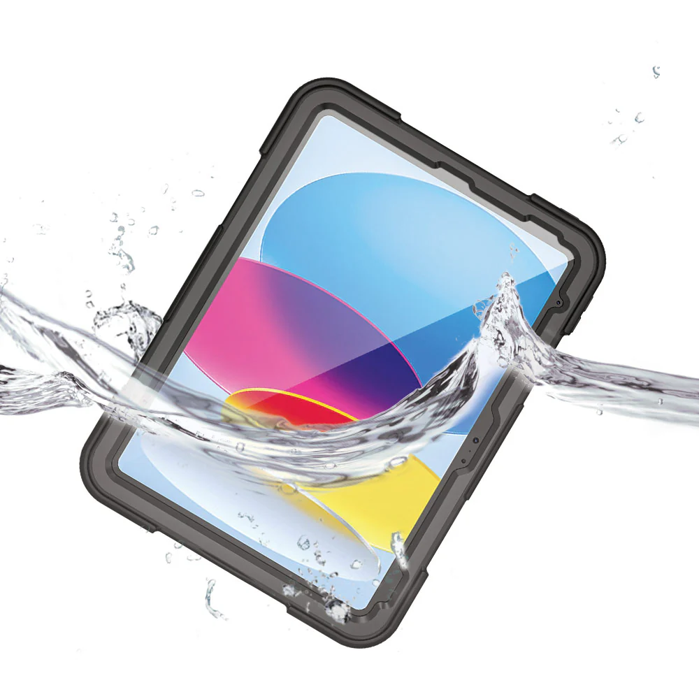 MOC-iPad-N5 | iPad 11-Inch (11th Gen / A16) | IP68 Waterproof, Shock & Dust Proof Case With Hand Strap & Kickstand - Image 6