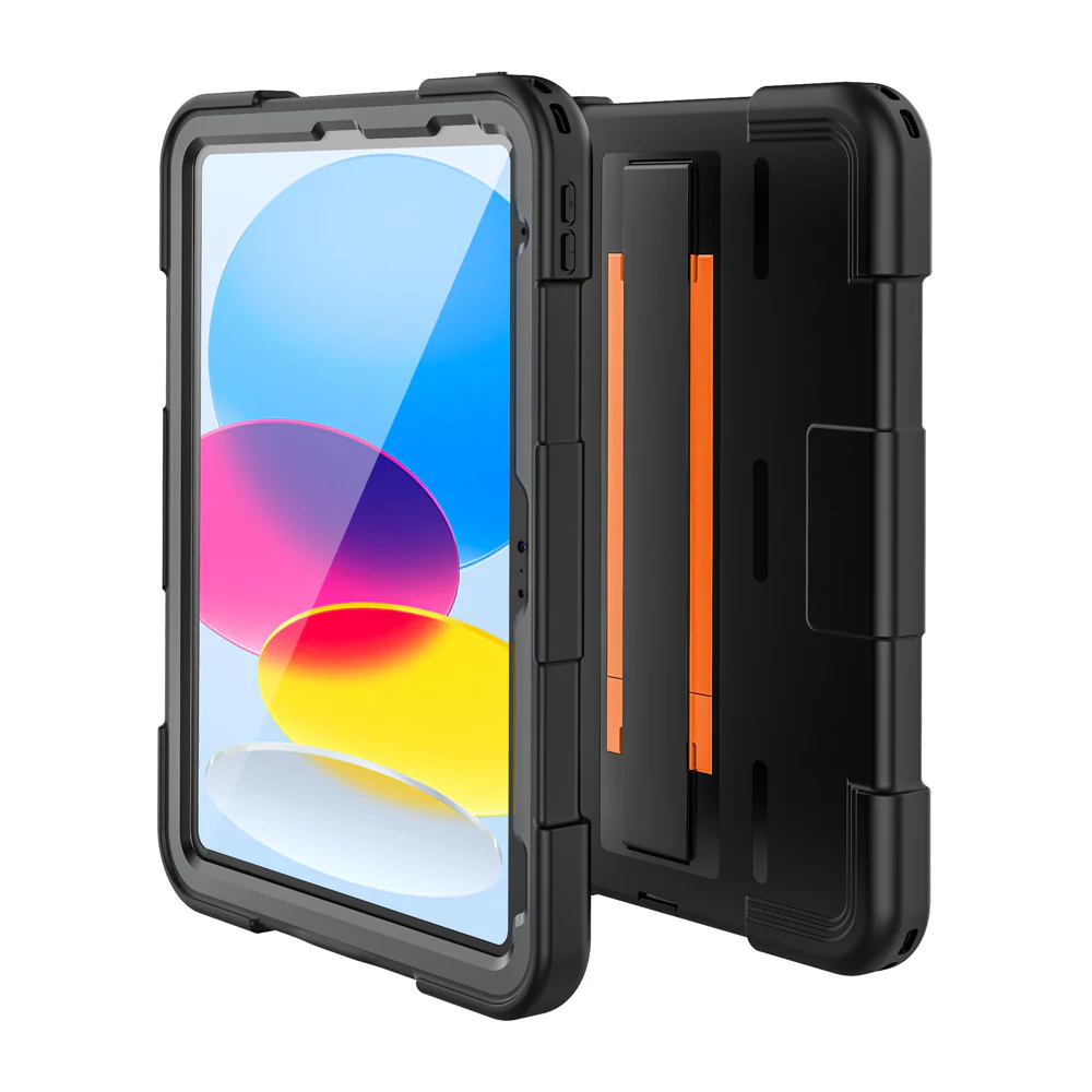 MOC-iPad-N5 | iPad 11-Inch (11th Gen / A16) | IP68 Waterproof, Shock & Dust Proof Case With Hand Strap & Kickstand - Image 8