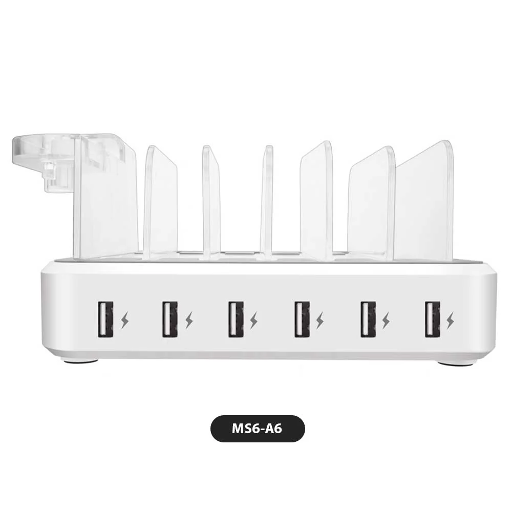 MS6 | 6 Port Smart Multi Charging Station - Image 4