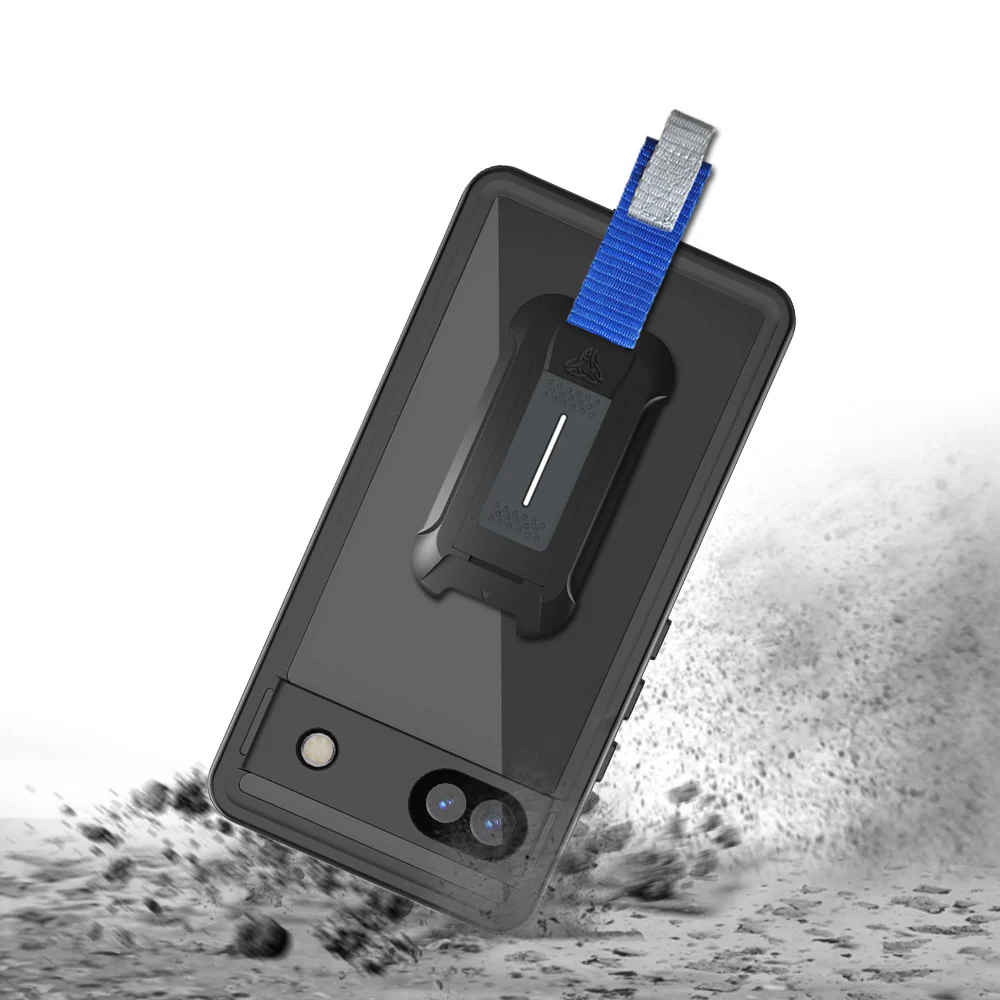 MX-GG22-PXL6A | Google Pixel 6a Waterproof Case | IP68 shock & water proof Cover w/ X-Mount & Carabiner - Image 3