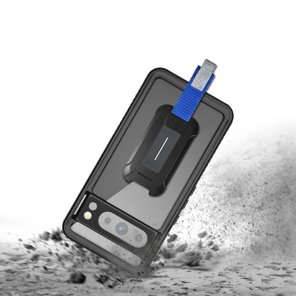 MX-GG23-PXL8P | Google Pixel 8 Pro Waterproof Case | IP68 shock & water proof Cover w/ X-Mount & Carabiner - Image 9