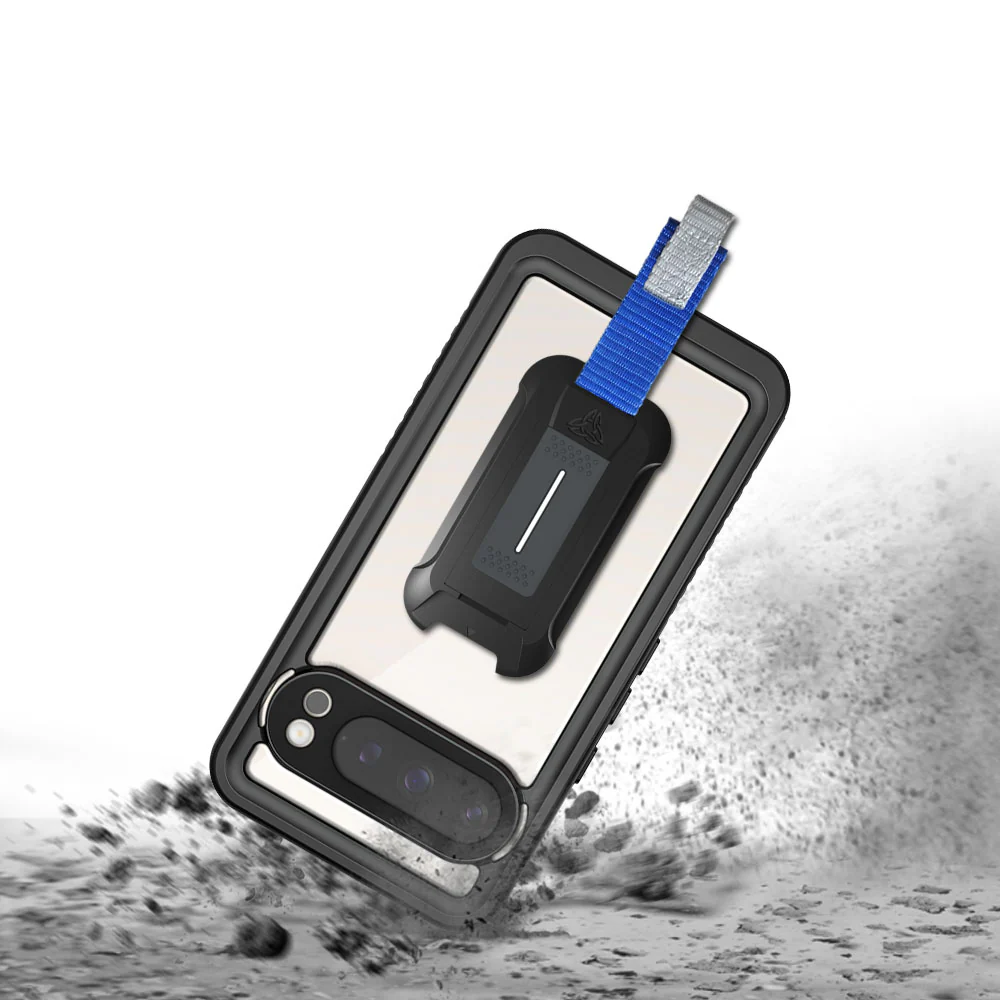 MX-GG24-PXL9P | Google Pixel 9 Pro Waterproof Case | IP68 shock & water proof Cover w/ X-Mount & Carabiner - Image 9