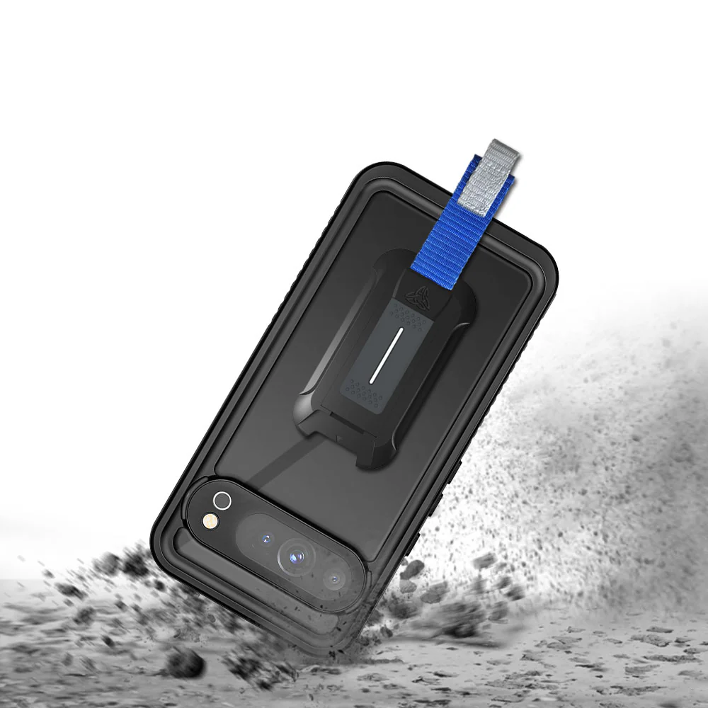 MX-GG24-PXL9PXL | Google Pixel 9 Pro XL Waterproof Case | IP68 shock & water proof Cover w/ X-Mount & Carabiner - Image 9