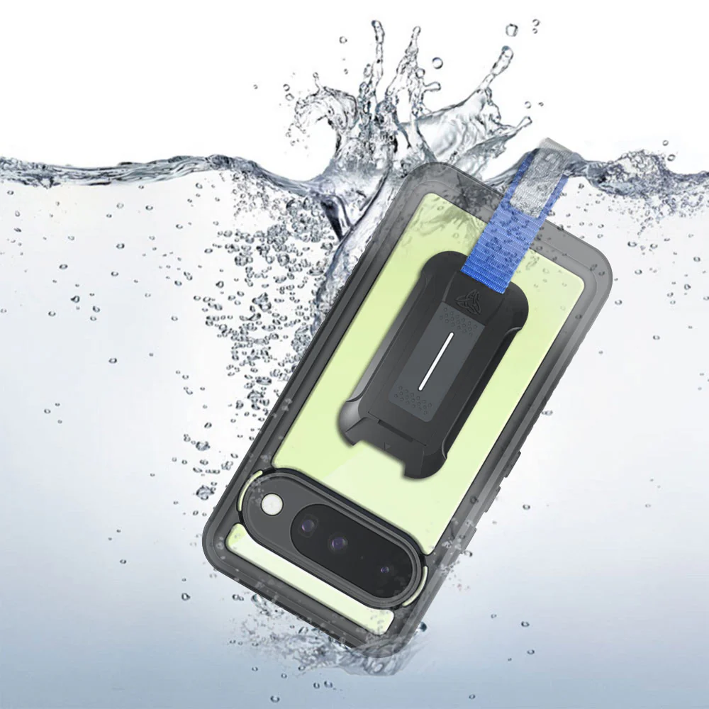 MX-GG25-PXL10 | Google Pixel 10 Waterproof Case | IP68 shock & water proof Cover w/ X-Mount & Carabiner - Image 7