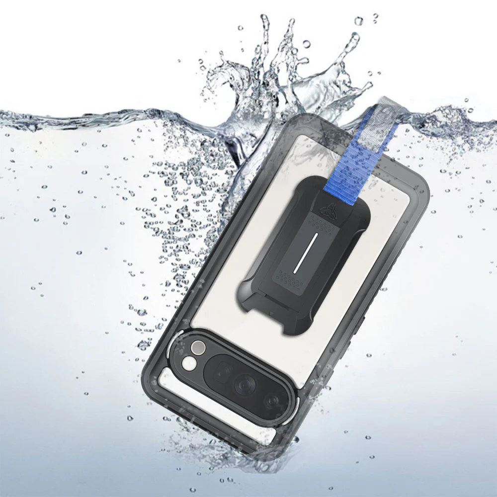 MX-GG25-PXL10P | Google Pixel 10 Pro Waterproof Case | IP68 shock & water proof Cover w/ X-Mount & Carabiner - Image 7