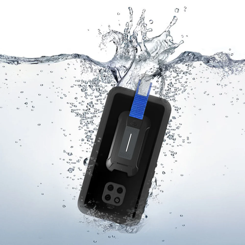 MX-HW18-MT20P | Huawei Mate 20 Pro Case | IP68 Ultimate waterproof w/ KEY Mount & Carabiner - Image 10